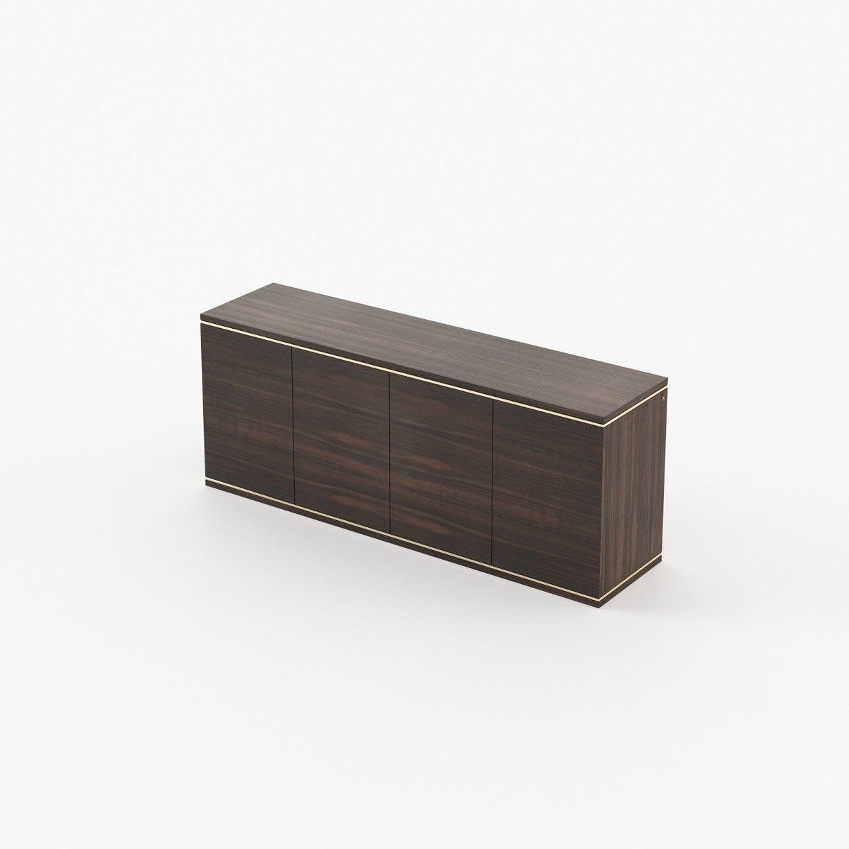 Laskasas DUANE Set of 6 Chest of Drawers Smoked Eucalyptus Veneer Matte - Araco Interiors