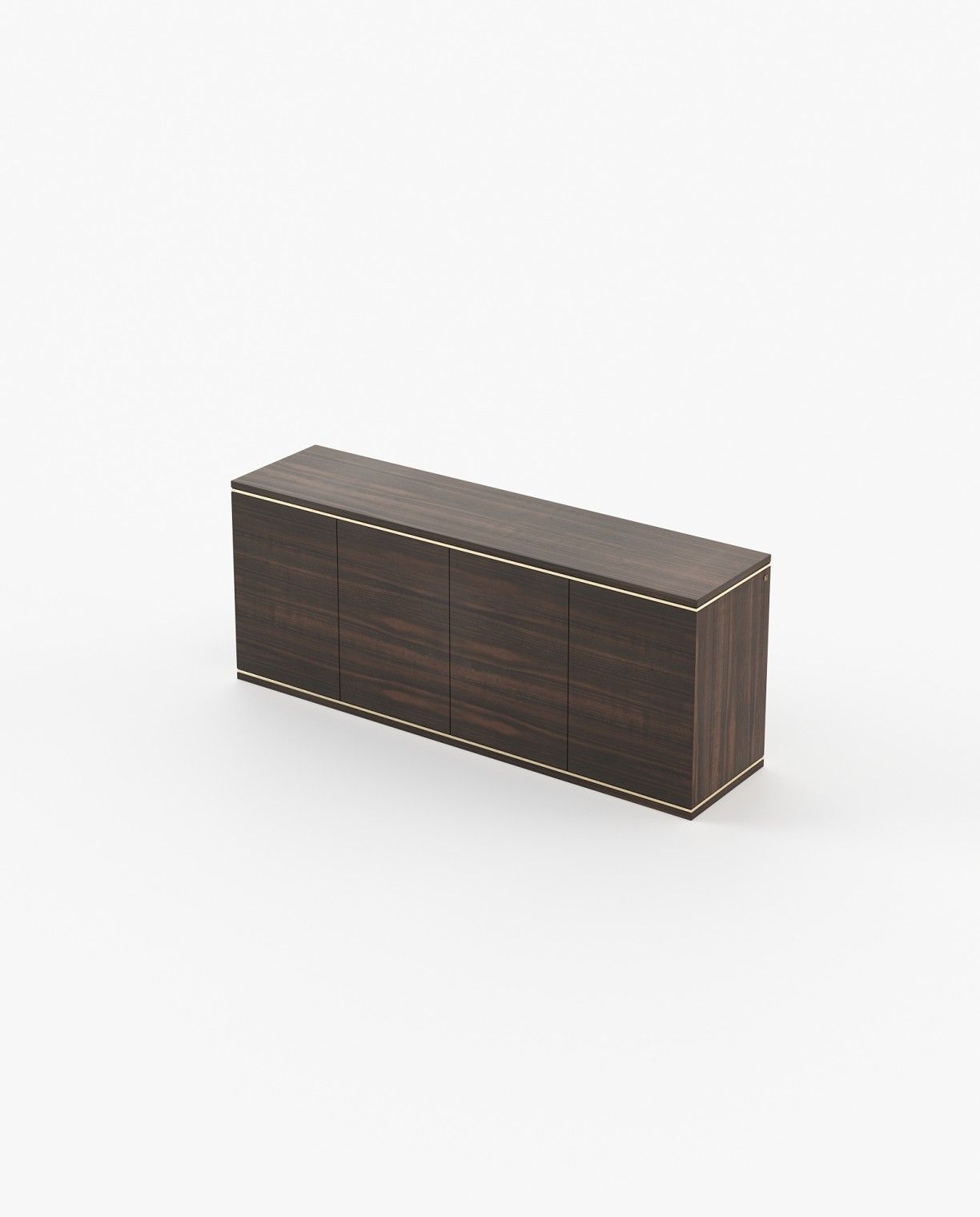 Laskasas DUANE Set of 6 Chest of Drawers Smoked Eucalyptus Veneer Matte - Araco Interiors