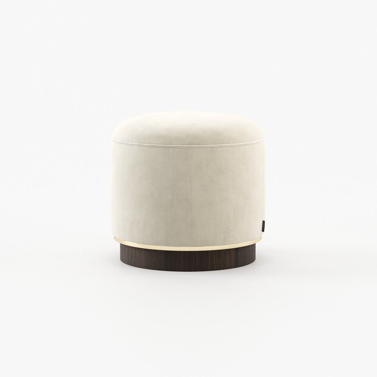 Laskasas EDDY Footstool & Pouf Vienna Cream - Araco Interiors