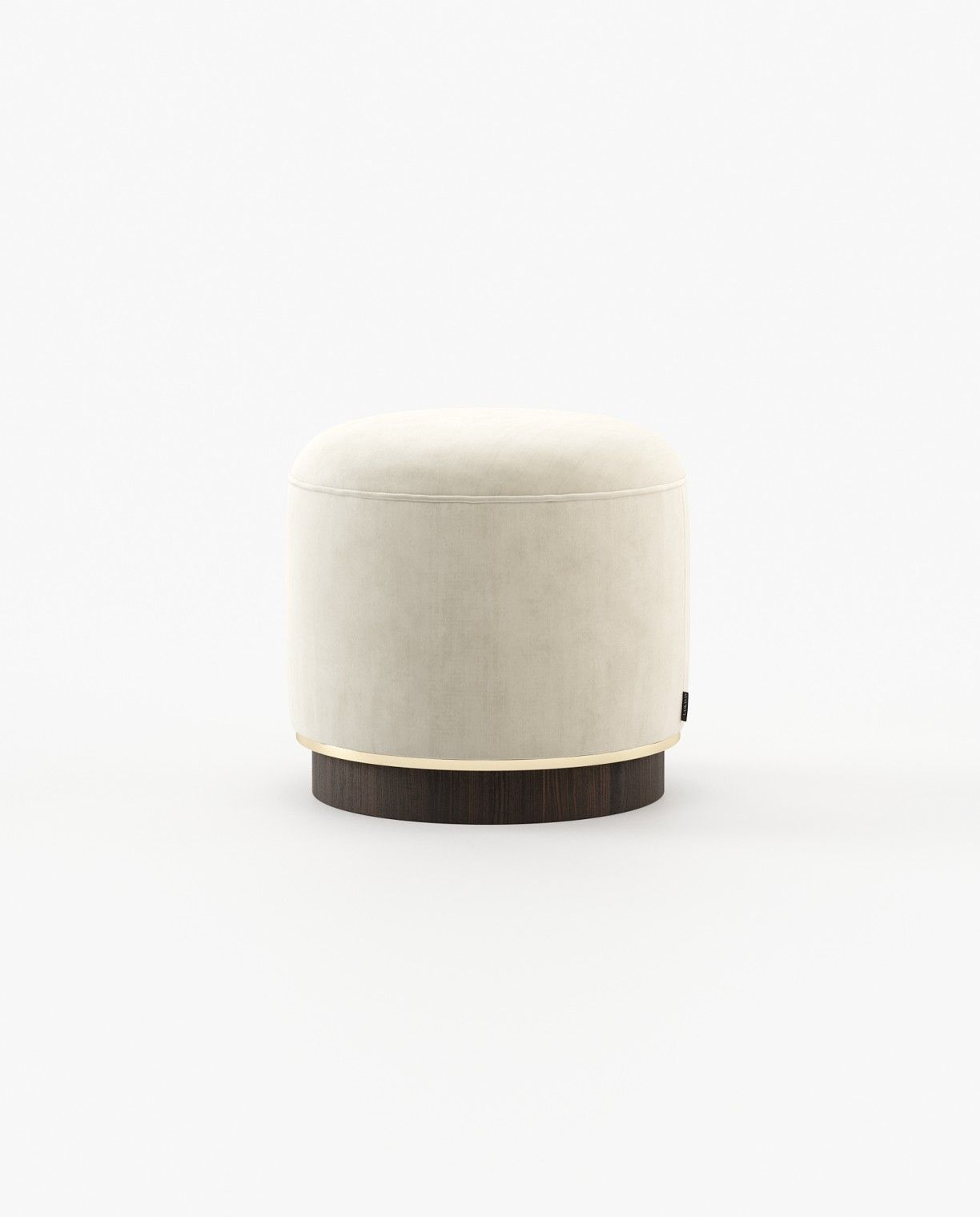 Laskasas EDDY Footstool & Pouf Vienna Cream - Araco Interiors