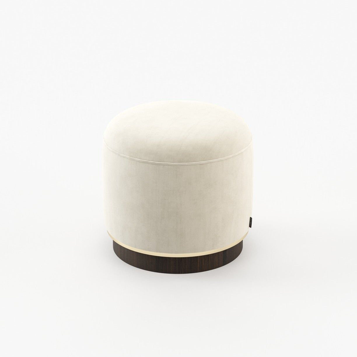 Laskasas EDDY Footstool & Pouf Vienna Cream - Araco Interiors