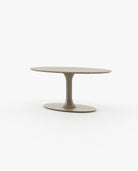 Laskasas EGG Dining & Bar Table Aged Oak Veneer Matte - Araco Interiors