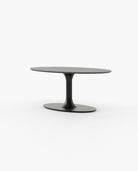 Laskasas EGG Dining & Bar Table Grey Eucalyptus Veneer Matte - Araco Interiors