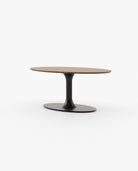 Laskasas EGG Dining & Bar Table Walnut Veneer Matte - Araco Interiors