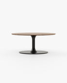 Laskasas EGG Dining & Bar Table Walnut Veneer Matte - Araco Interiors