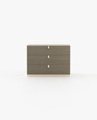 Laskasas EMILY Set of 3 Chest of Drawers Aged Oak Veneer Matte - Araco Interiors