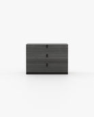 Laskasas EMILY Set of 3 Chest of Drawers Grey Eucalyptus Veneer Matte - Araco Interiors