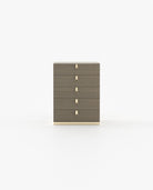 Laskasas EMILY Tallboy Chest of Drawers Aged Oak Veneer Matte - Araco Interiors