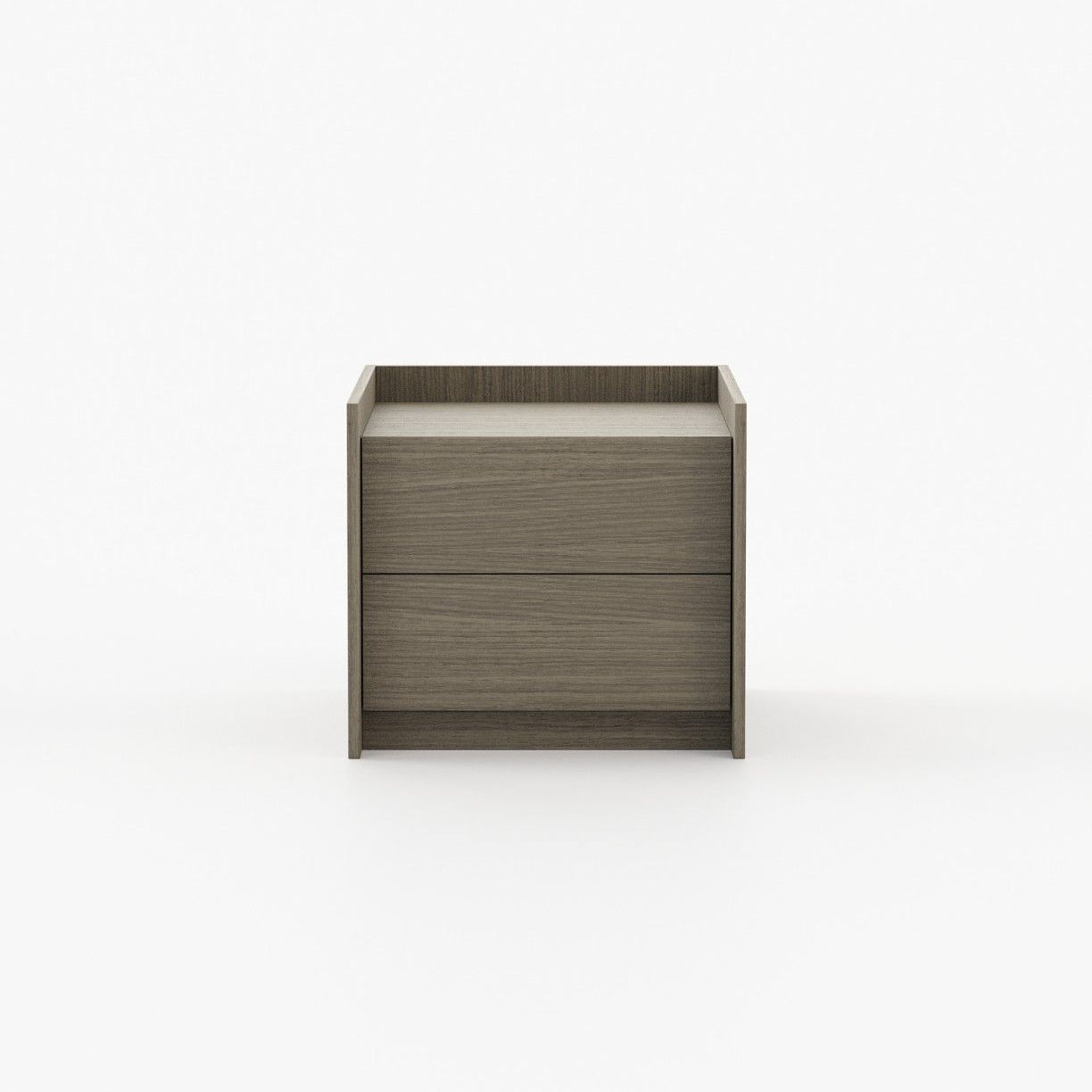 Laskasas ENDY Bedside Cabinet & Table Aged Oak Veneer Matte - Araco Interiors