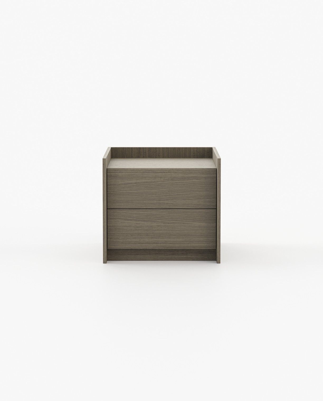 Laskasas ENDY Bedside Cabinet & Table Aged Oak Veneer Matte - Araco Interiors