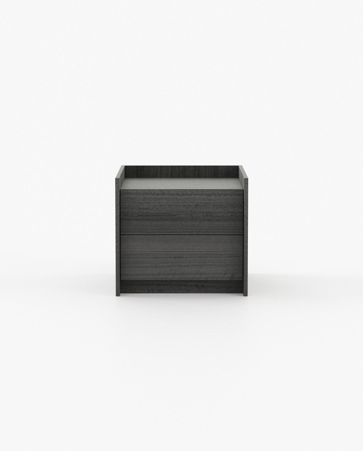 Laskasas ENDY Bedside Cabinet & Table Grey Eucalyptus Veneer Matte - Araco Interiors