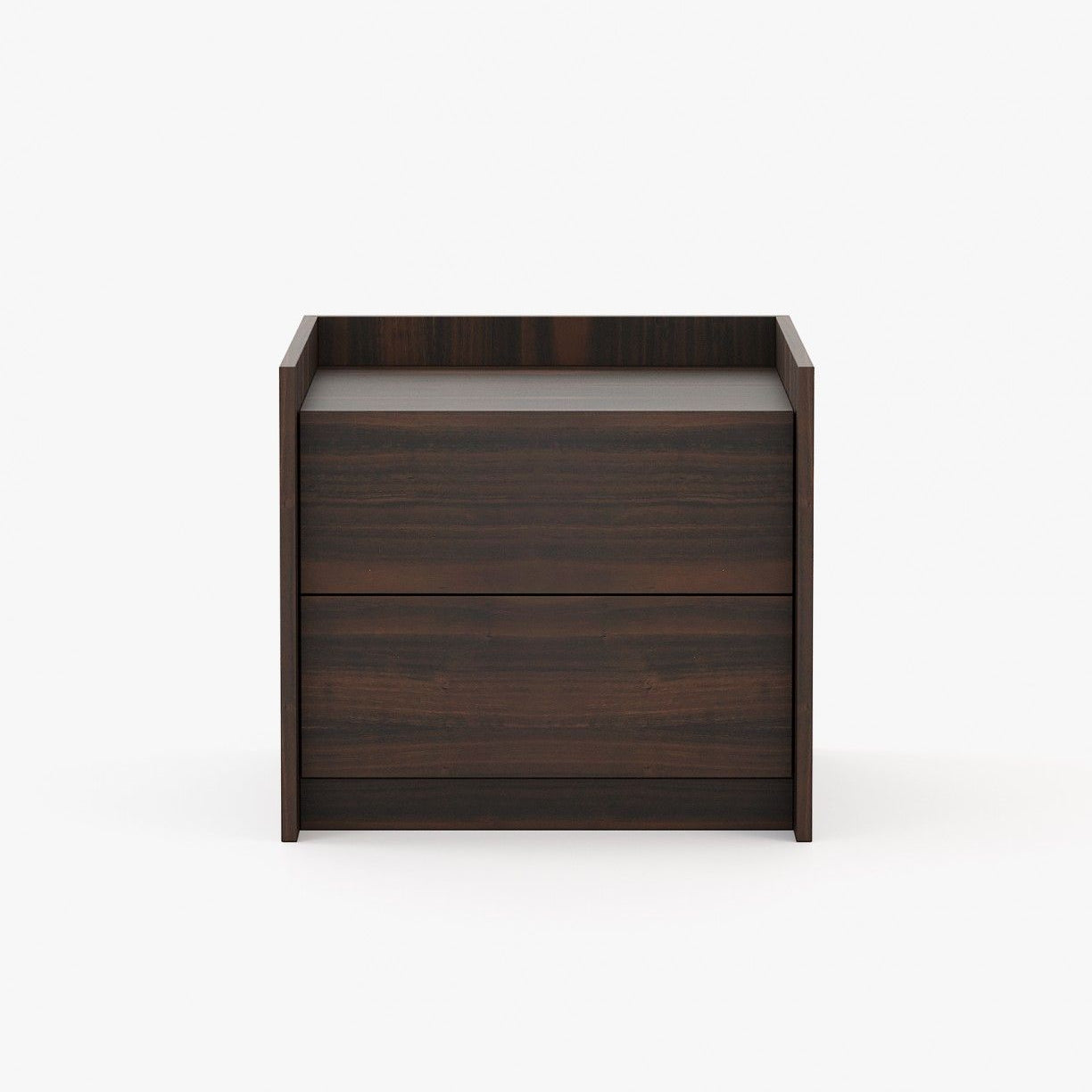 Laskasas ENDY Bedside Cabinet & Table Smoked Eucalyptus Veneer Matte - Araco Interiors