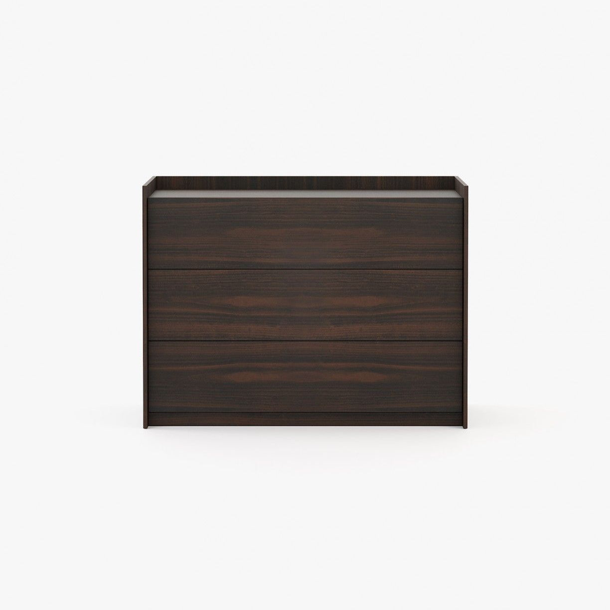 Laskasas ENDY Set of 3 Chest of Drawers Smoked Eucalyptus Veneer Matte - Araco Interiors