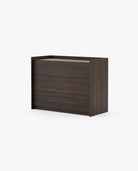 Laskasas ENDY Set of 3 Chest of Drawers Walnut Veneer Matte - Araco Interiors