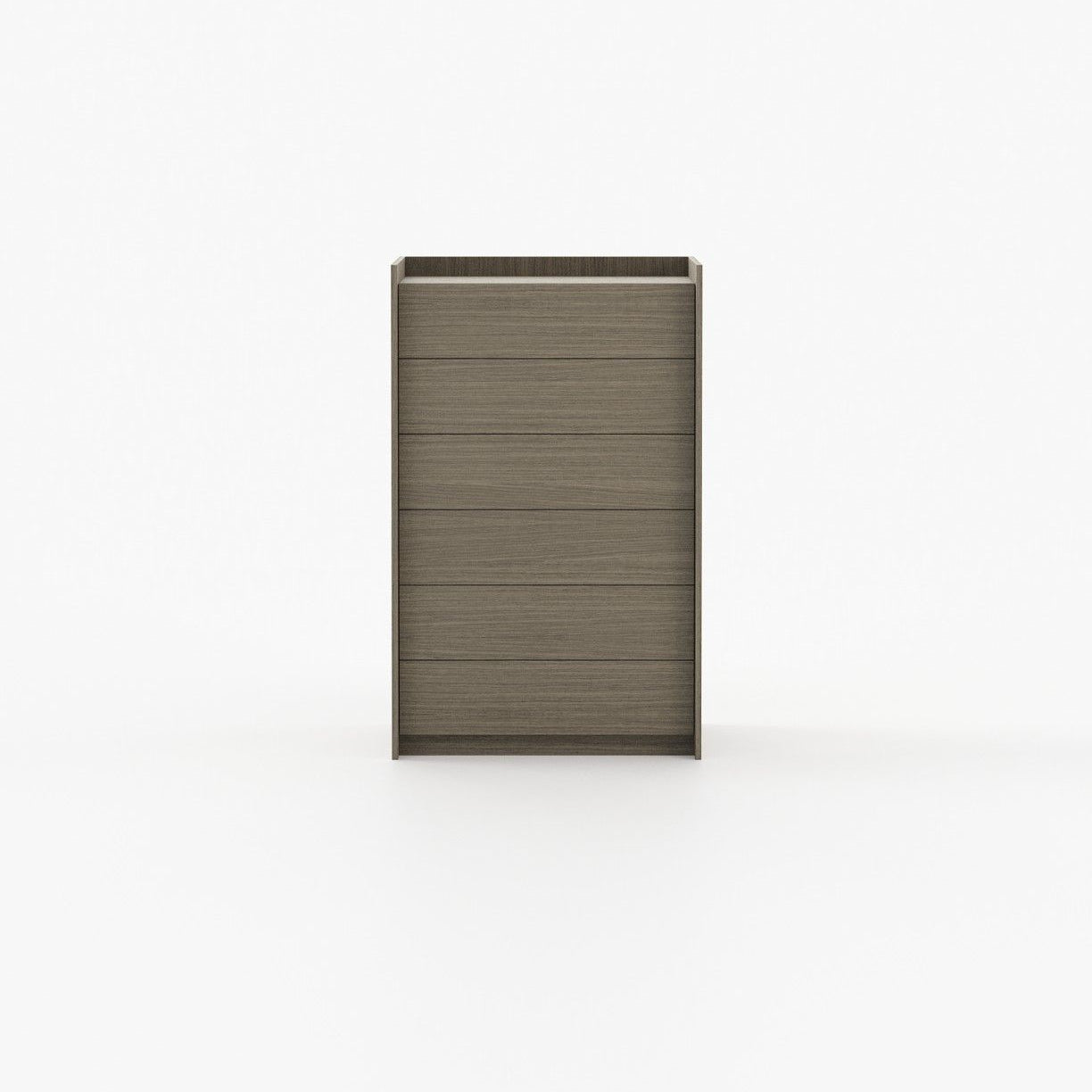 Laskasas ENDY Tallboy Chest of Drawers Aged Oak Veneer Matte - Araco Interiors