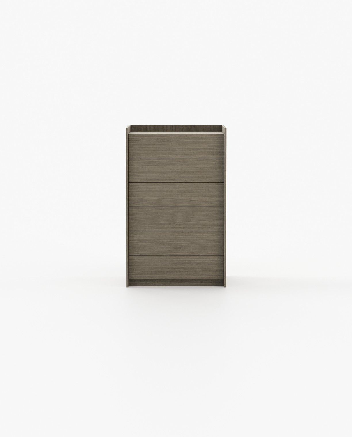 Laskasas ENDY Tallboy Chest of Drawers Aged Oak Veneer Matte - Araco Interiors