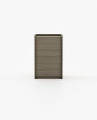 Laskasas ENDY Tallboy Chest of Drawers Aged Oak Veneer Matte - Araco Interiors