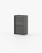 Laskasas ENDY Tallboy Chest of Drawers Grey Eucalyptus Veneer Matte - Araco Interiors