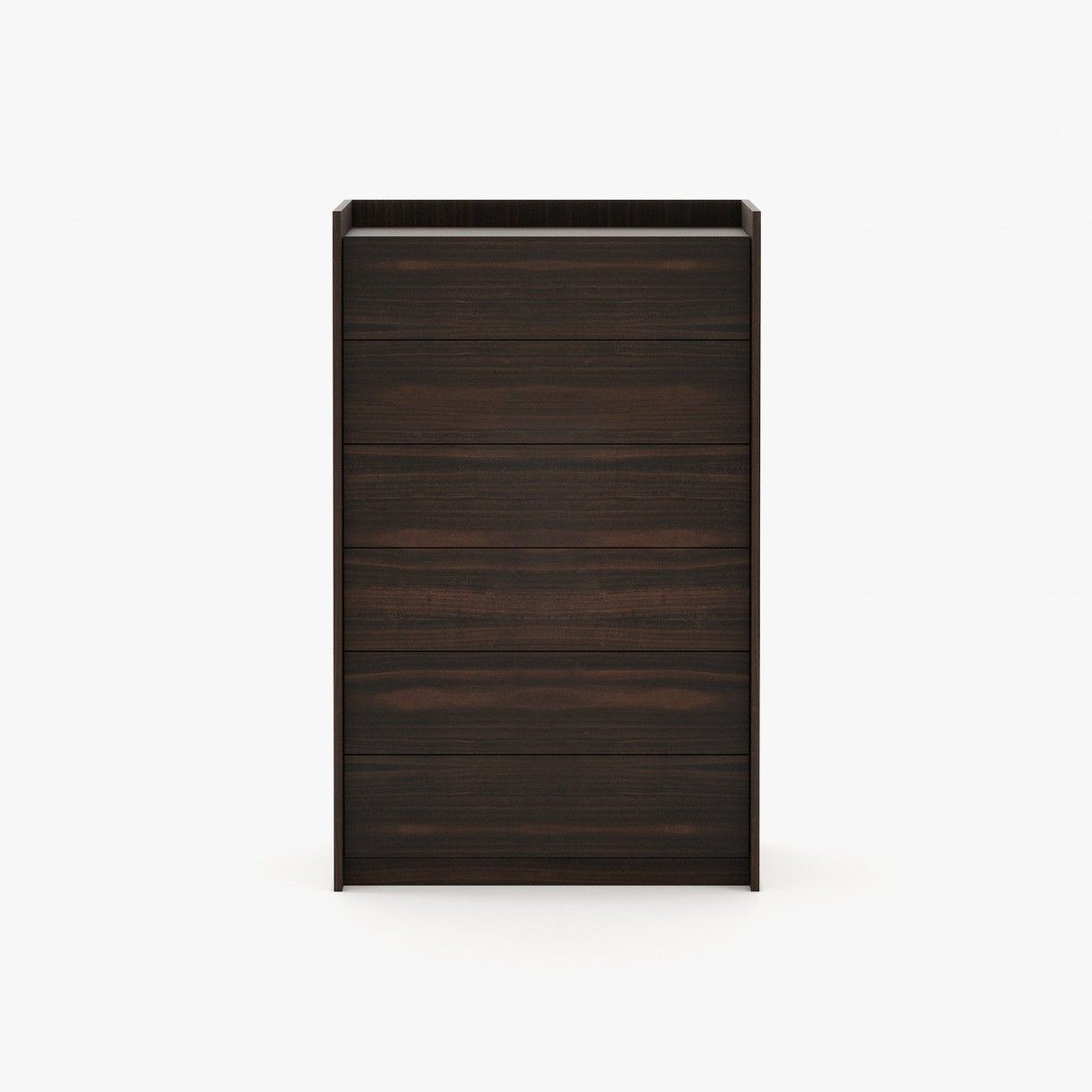 Laskasas ENDY Tallboy Chest of Drawers Smoked Eucalyptus Veneer Matte - Araco Interiors