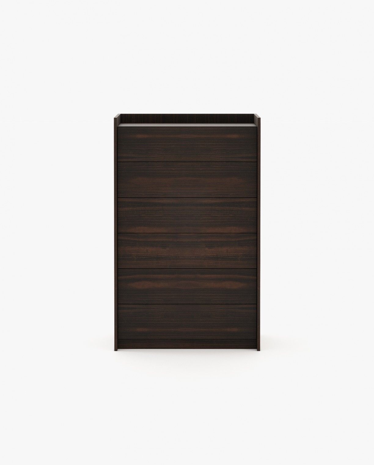Laskasas ENDY Tallboy Chest of Drawers Smoked Eucalyptus Veneer Matte - Araco Interiors