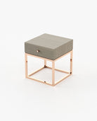 Laskasas ESTER Bedside Cabinet & Table Aged Oak Veneer Matte - Araco Interiors