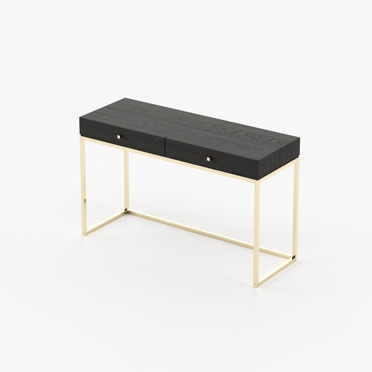 Laskasas ESTER Dressing Table Black Ash Veneer Matte - Araco Interiors