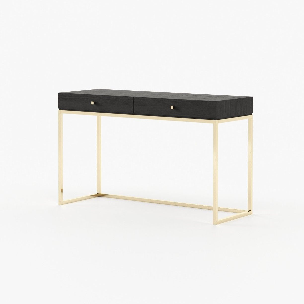 Laskasas ESTER Dressing Table Black Ash Veneer Matte - Araco Interiors