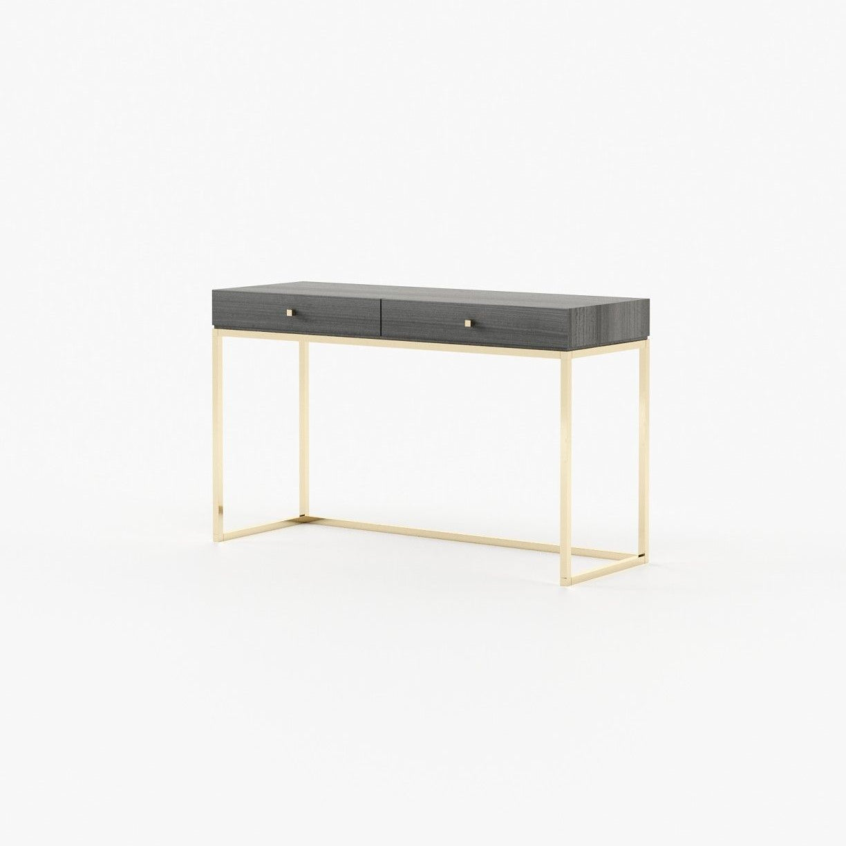 Laskasas ESTER Dressing Table Grey Eucalyptus Veneer Matte - Araco Interiors