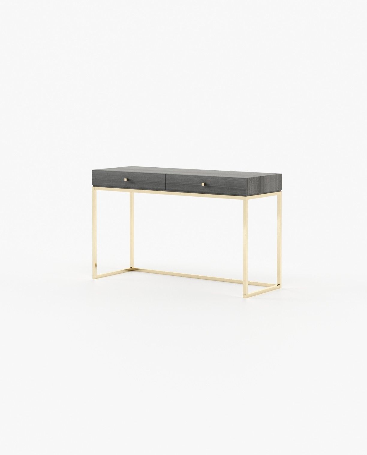 Laskasas ESTER Dressing Table Grey Eucalyptus Veneer Matte - Araco Interiors