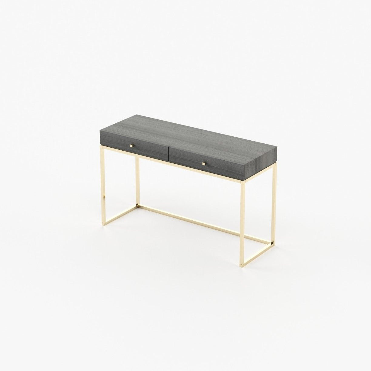 Laskasas ESTER Dressing Table Grey Eucalyptus Veneer Matte - Araco Interiors
