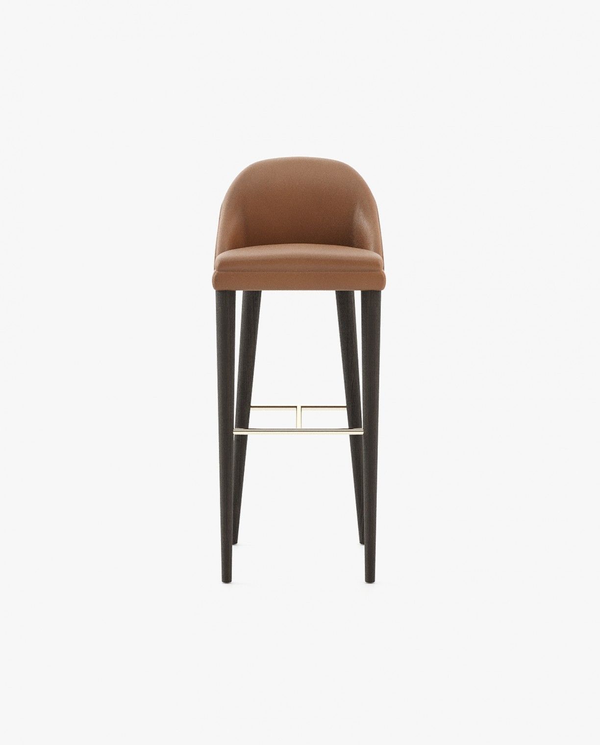 Laskasas ESTORIL Bar & Counter Stool Berlin Camel Leather - Araco Interiors