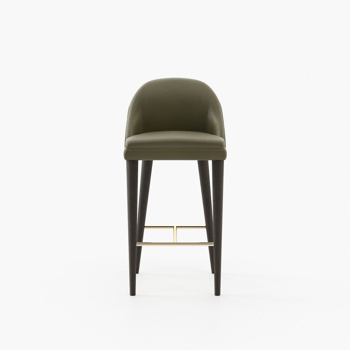 Laskasas ESTORIL Bar & Counter Stool Berlin Forest Leather - Araco Interiors