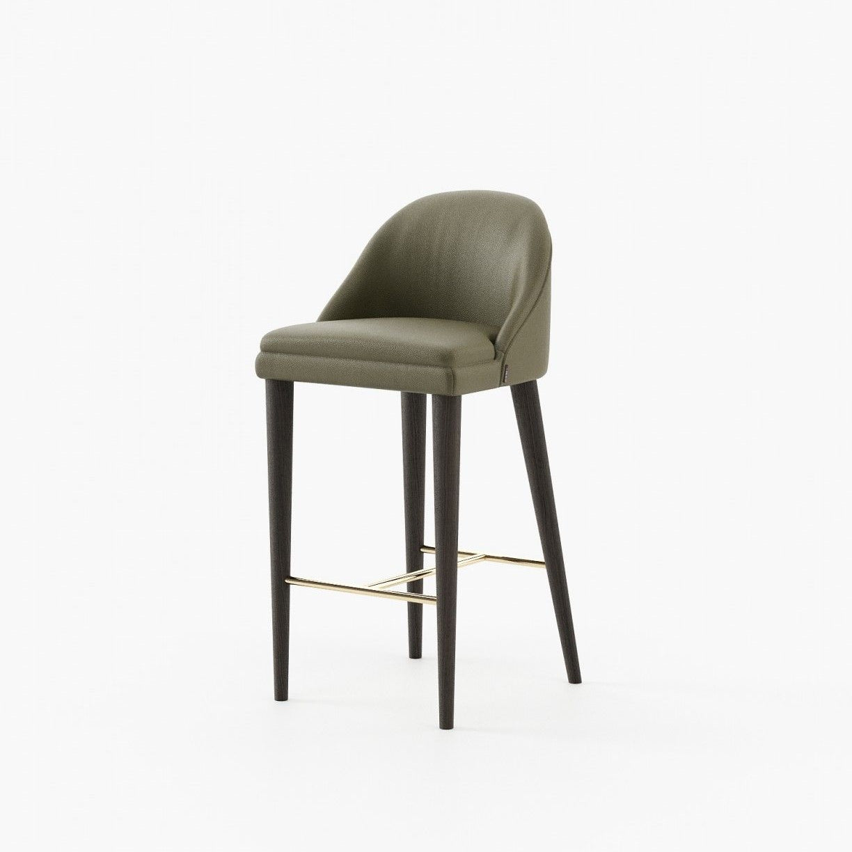 Laskasas ESTORIL Bar & Counter Stool Berlin Forest Leather - Araco Interiors