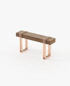 Laskasas EVELYN Console Table Walnut Veneer Matte - Araco Interiors