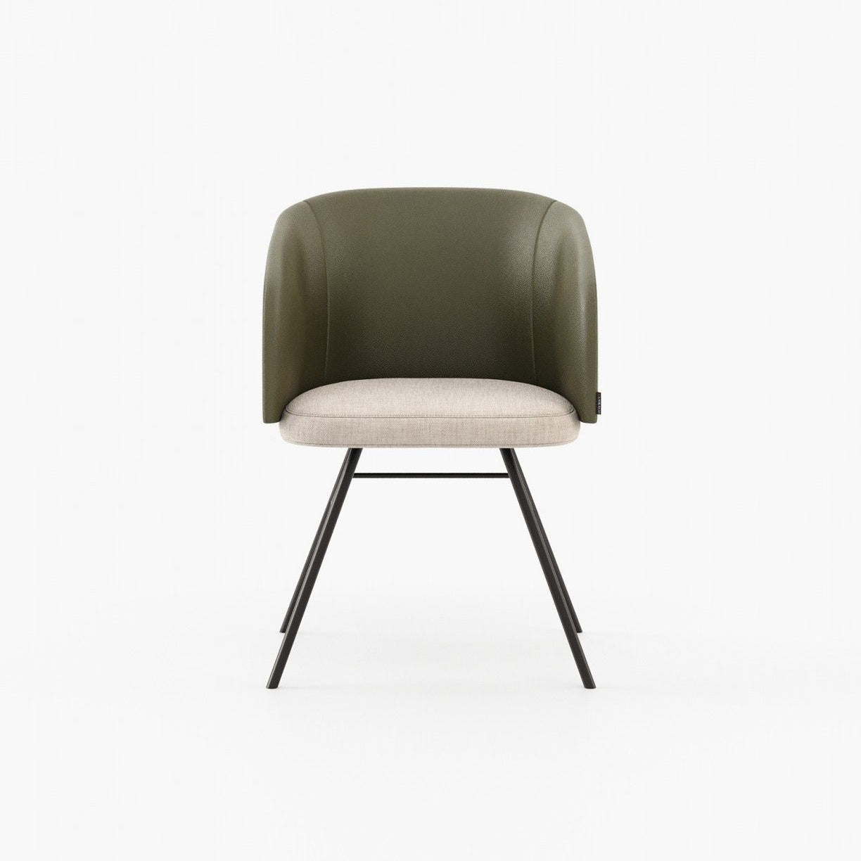 Laskasas FERRARA Dining Chair & Bench Berlin Forest Leather - Araco Interiors