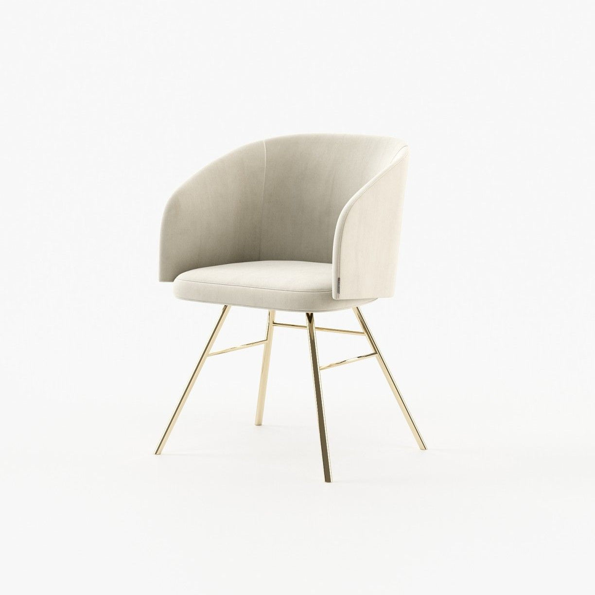 Laskasas FERRARA Dining Chair & Bench Vienna Cream - Araco Interiors