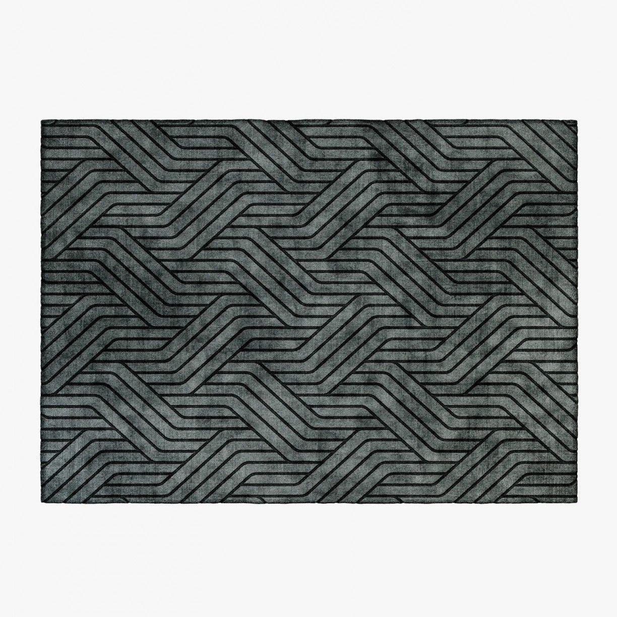 Laskasas FIELD Carpet & Rug TW321 Graphite - Araco Interiors