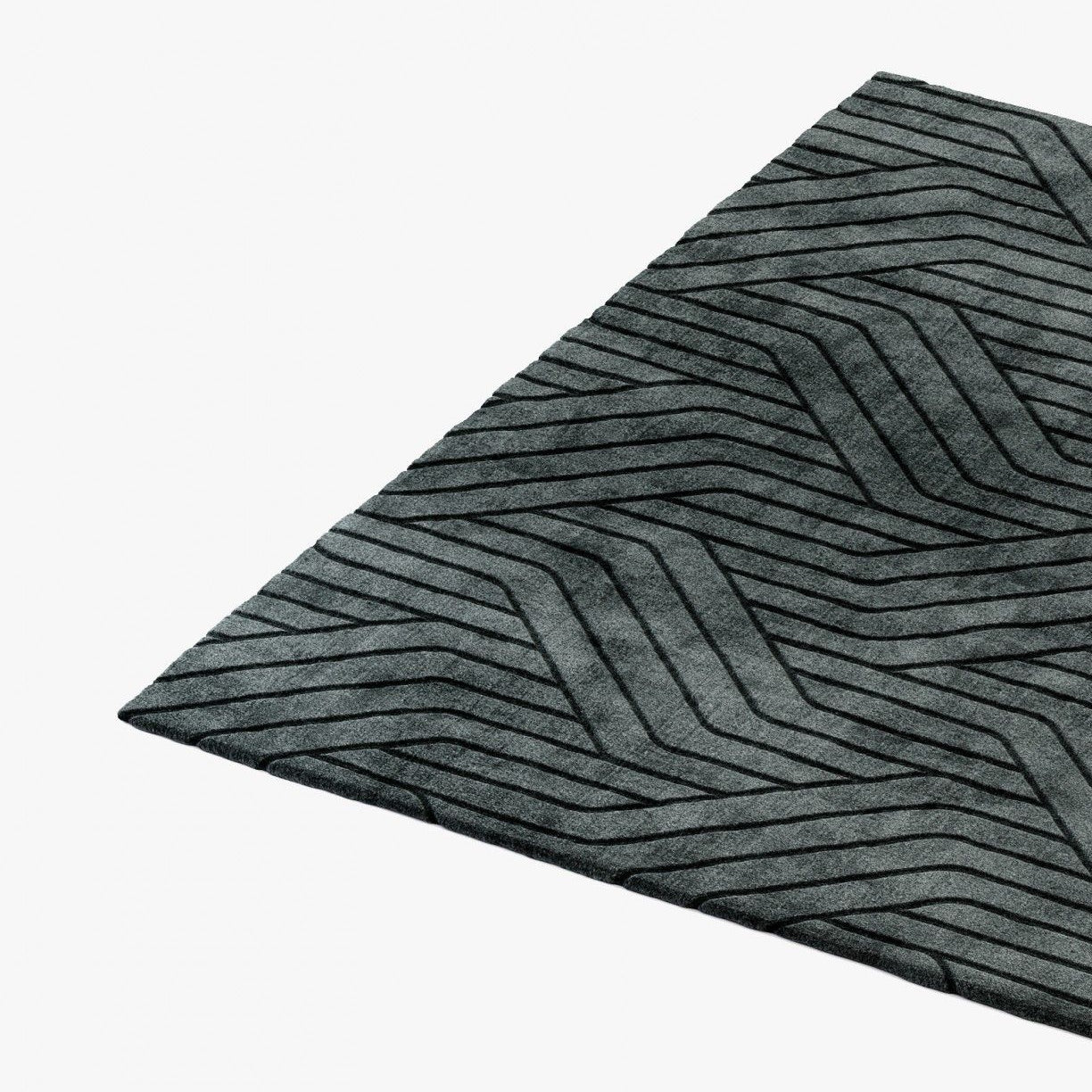 Laskasas FIELD Carpet & Rug TW321 Graphite - Araco Interiors