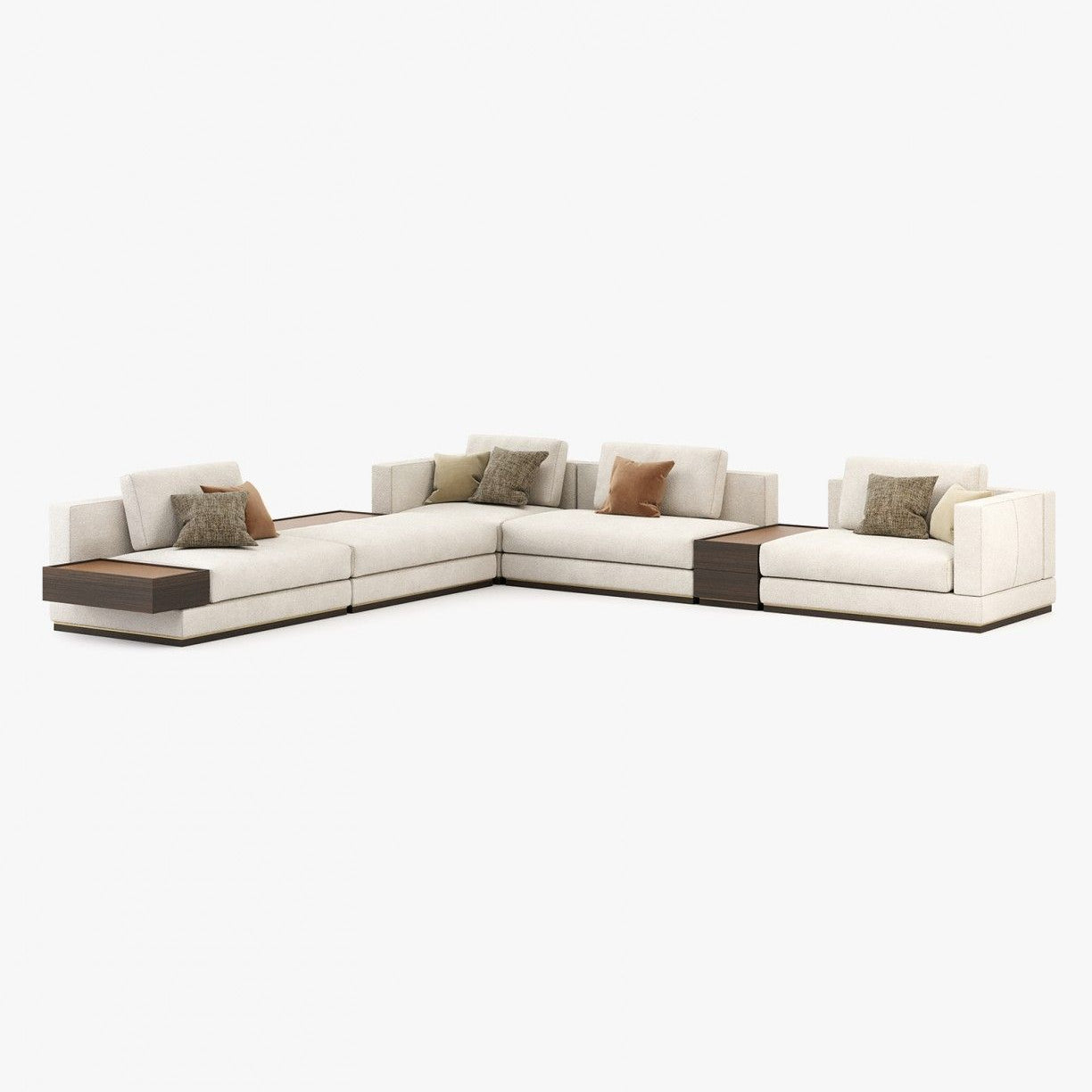 Laskasas FLETCHER 2 drawers module Sofa Vienna Cream - Araco Interiors