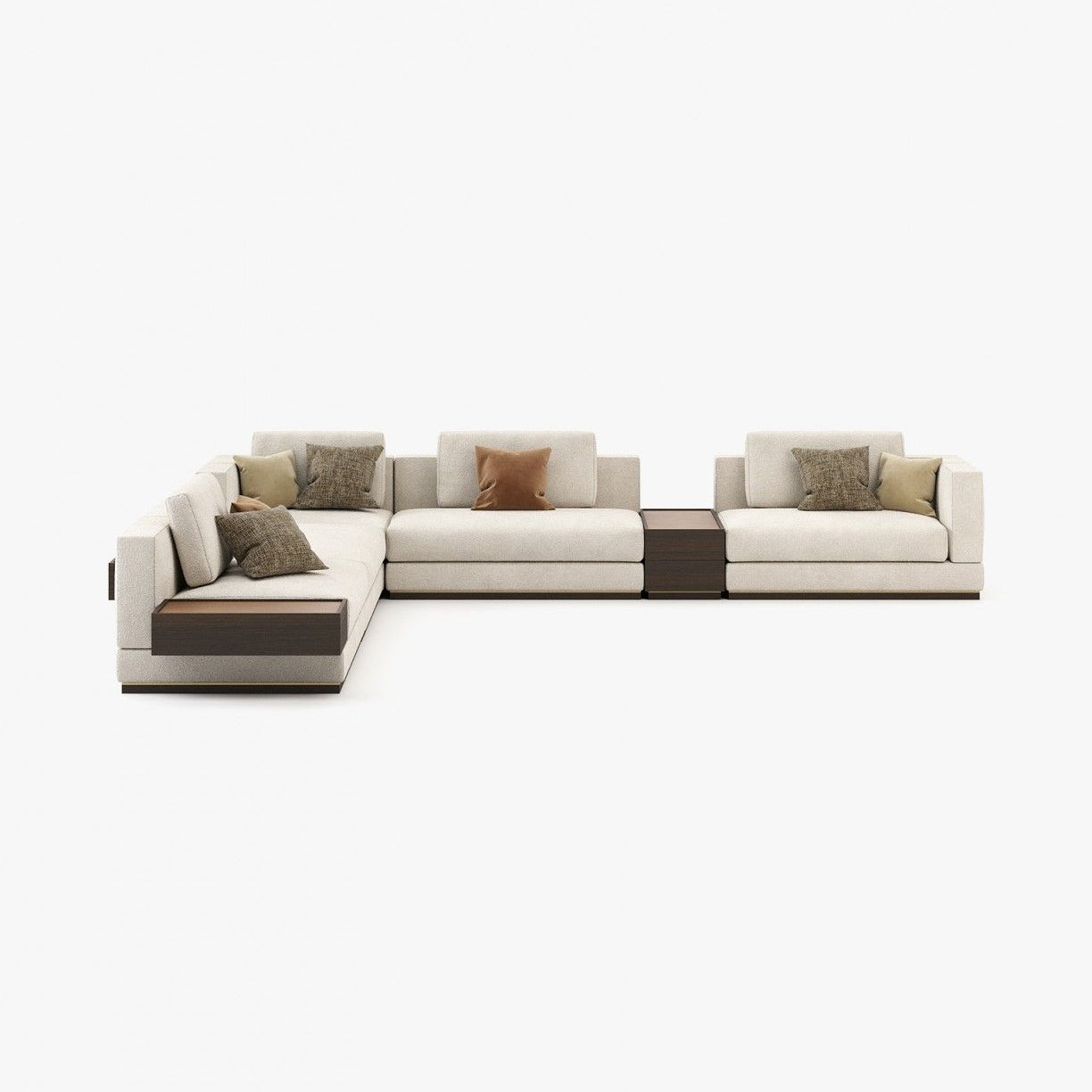 Laskasas FLETCHER 2 drawers module Sofa Vienna Cream - Araco Interiors