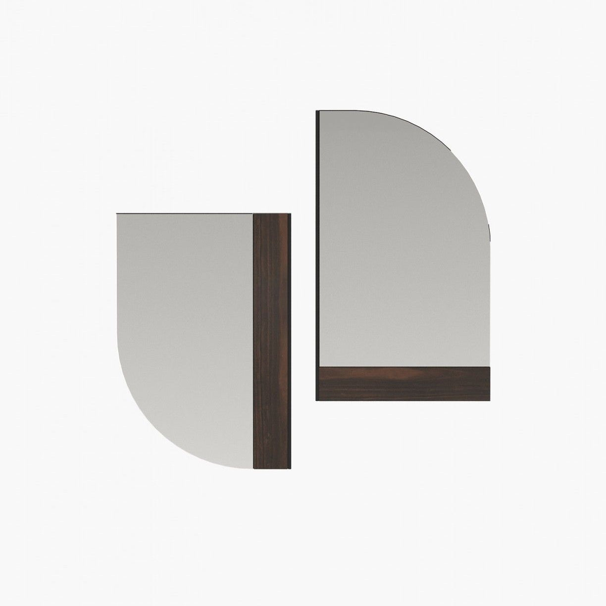 Laskasas FORTH Mirror Smoked Eucalyptus Veneer Matte - Araco Interiors