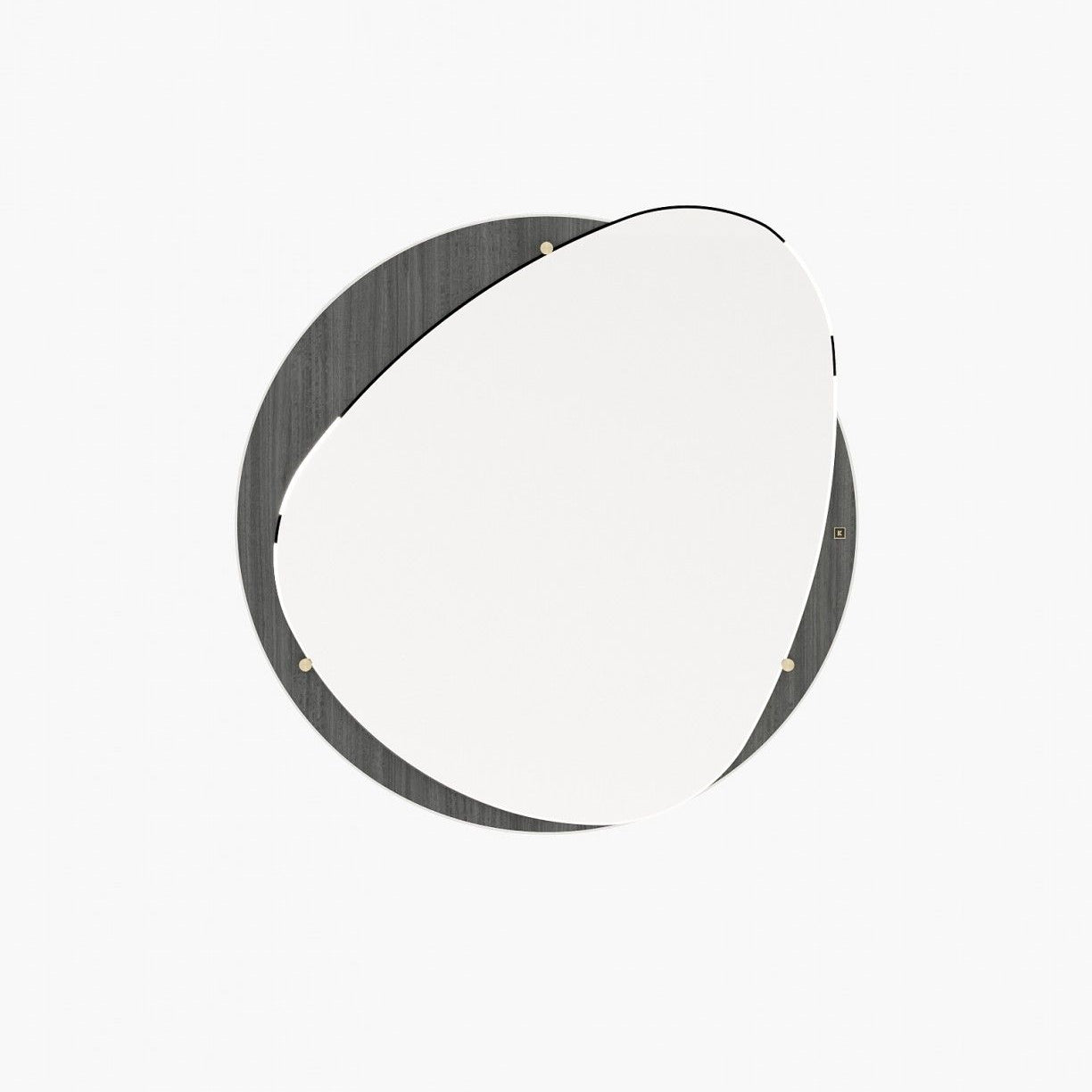 Laskasas FRANK Mirror Grey Eucalyptus Veneer Matte - Araco Interiors