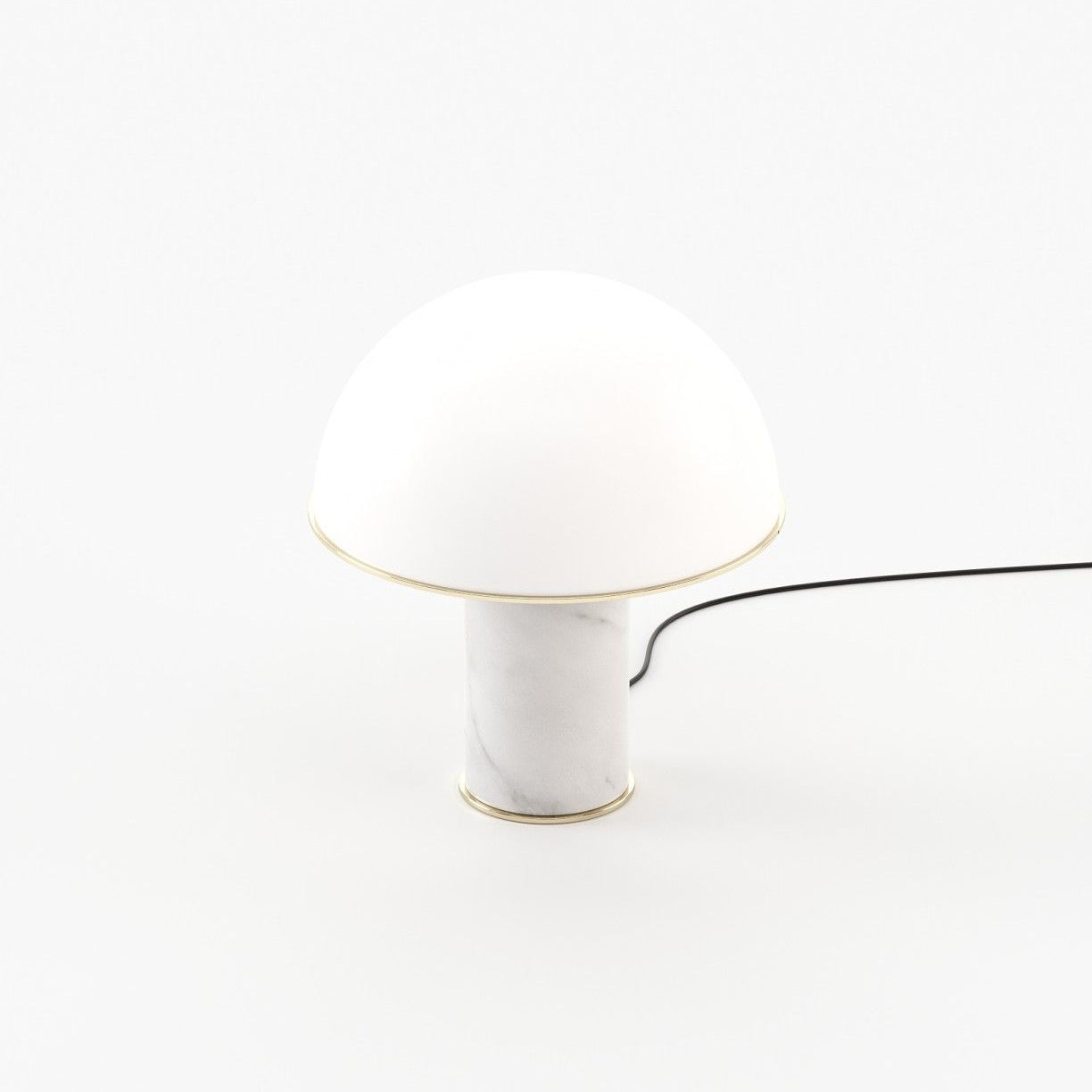 Laskasas FRANKLIN Table & Desk Lamp Carrara Marble - Araco Interiors