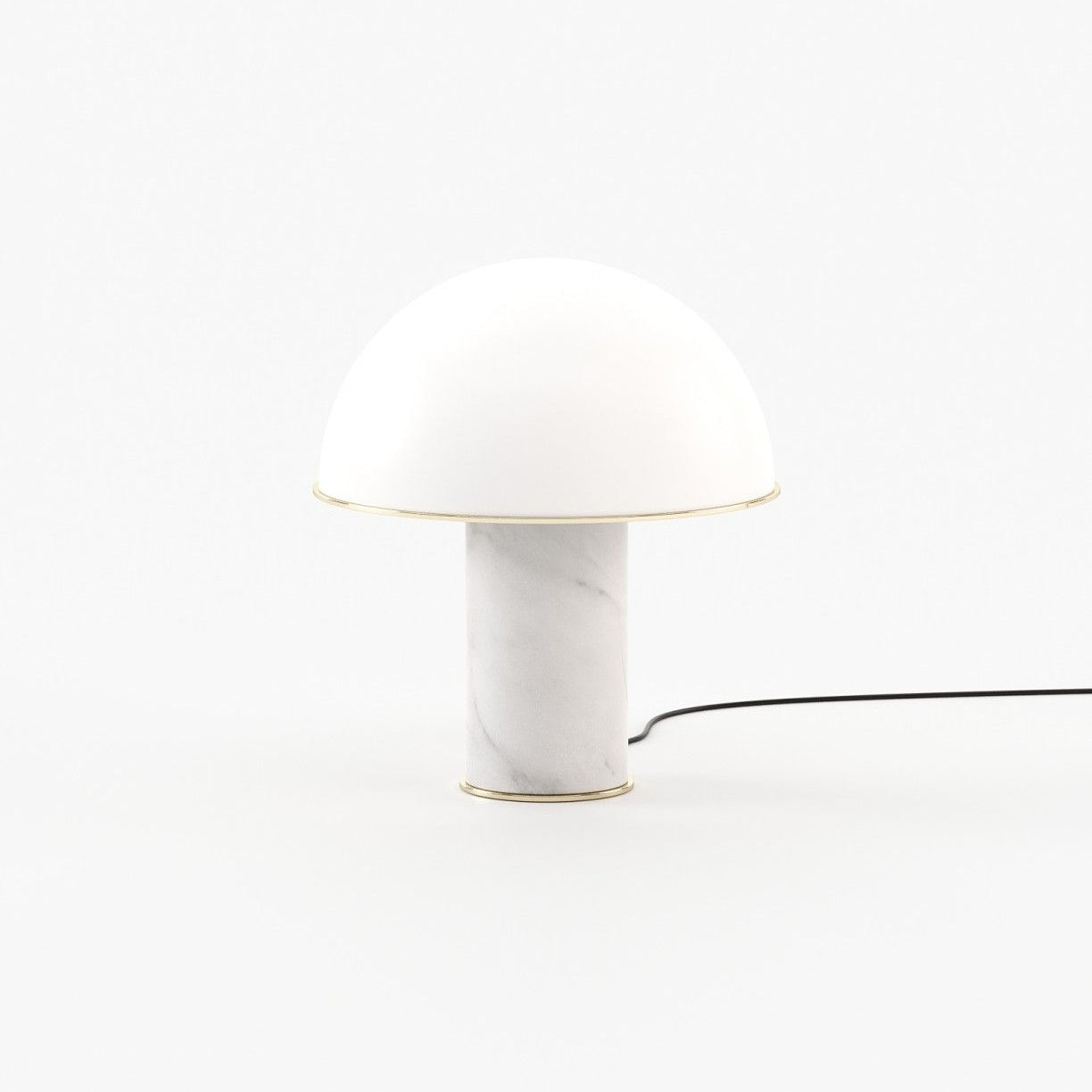 Laskasas FRANKLIN Table & Desk Lamp Carrara Marble - Araco Interiors