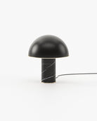 Laskasas FRANKLIN Table & Desk Lamp Nero Marquina Polished Marble - Araco Interiors
