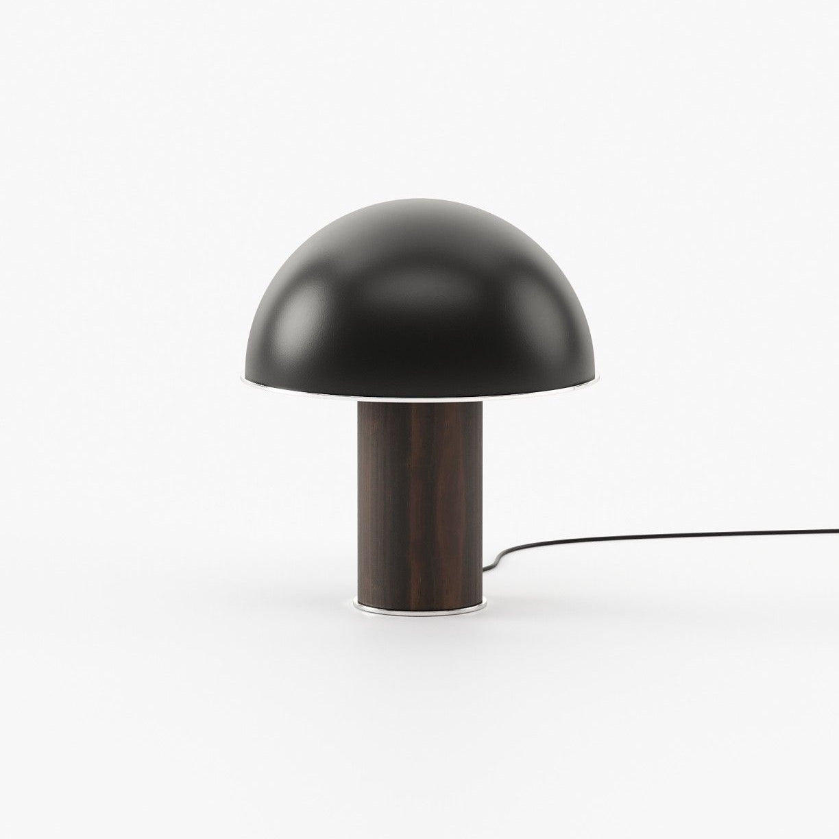 Laskasas FRANKLIN Table & Desk Lamp Smoked Eucalyptus Veneer Matte - Araco Interiors