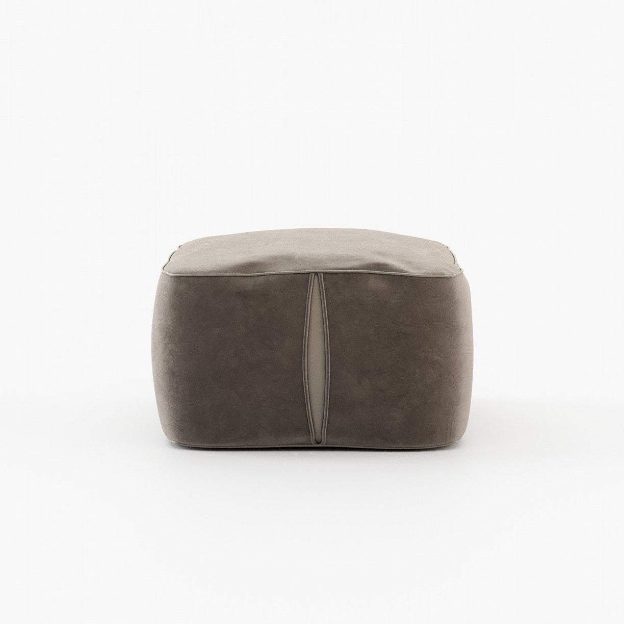 Laskasas FRASER Footstool & Pouf Vienna Khaki - Araco Interiors