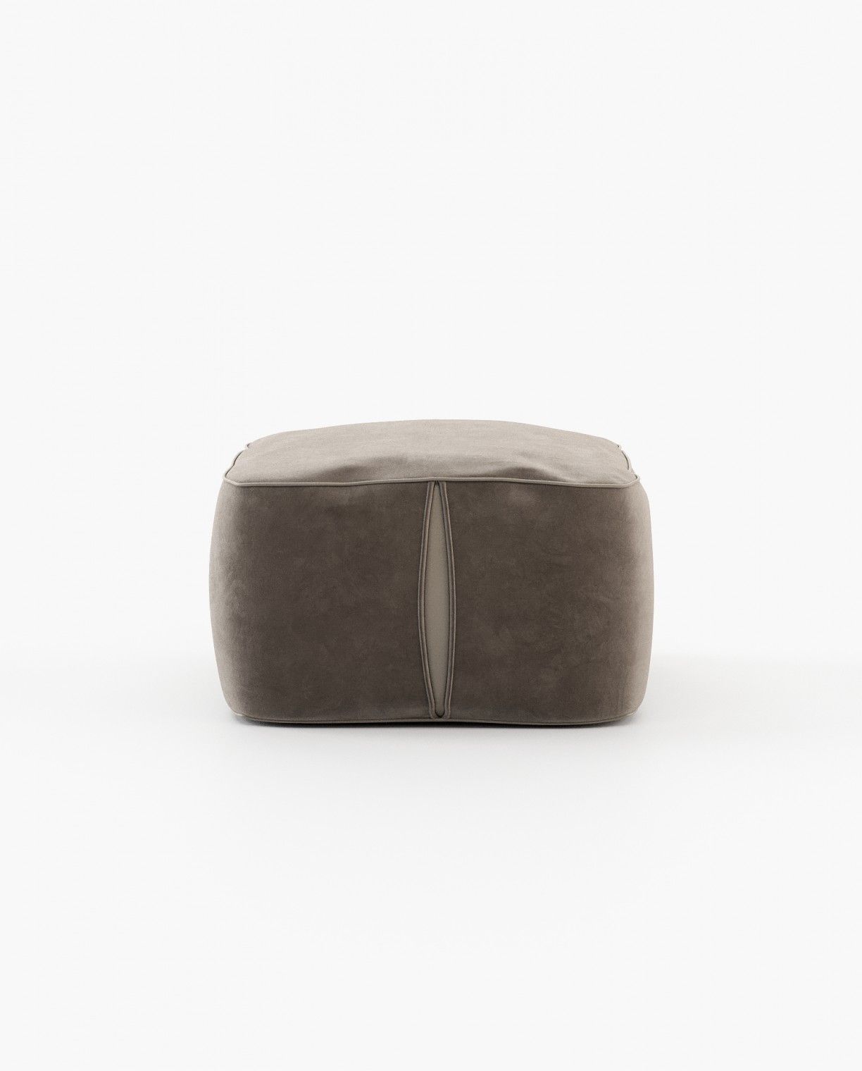 Laskasas FRASER Footstool & Pouf Vienna Khaki - Araco Interiors
