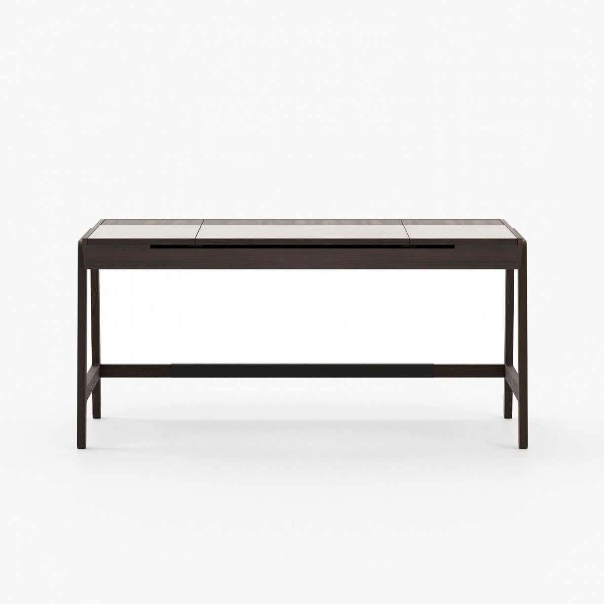 Laskasas GATSBY Desk Smoked Eucalyptus Veneer Matte - Araco Interiors