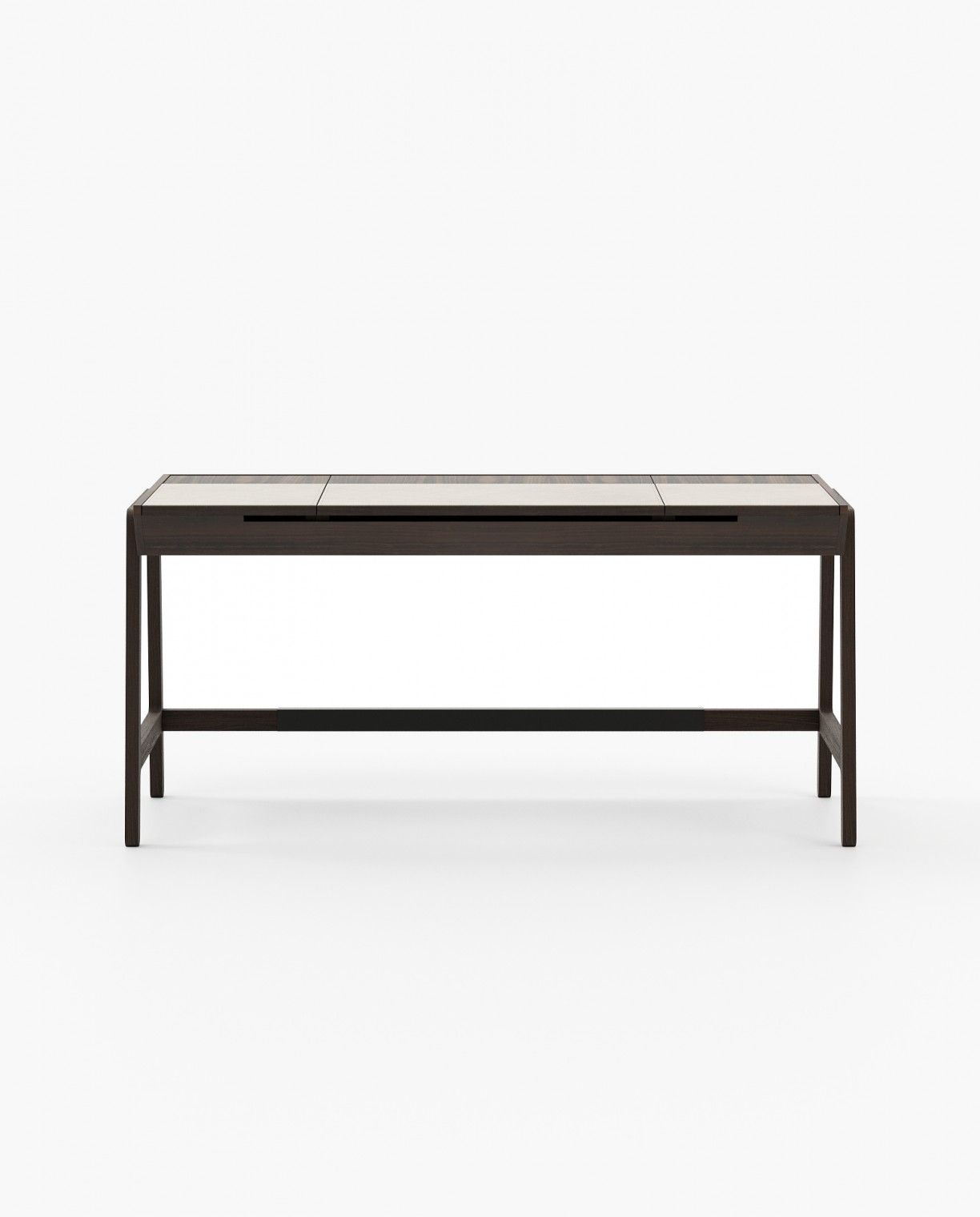 Laskasas GATSBY Desk Smoked Eucalyptus Veneer Matte - Araco Interiors